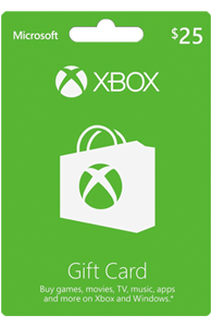 $25 Xbox Gift Card