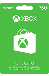 $50 Xbox Gift Card